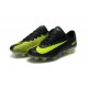 Nike Crampon Football Mercurial Vapor 11 CR7 FG ACC Noir Jaune