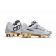 Nike Mercurial Vapor Vitórias XI CR7 FG Nouvelles Chaussures de Foot Blanc Or