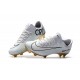 Nike Mercurial Vapor Vitórias XI CR7 FG Nouvelles Chaussures de Foot Blanc Or