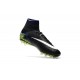 Chaussure de Foot Nike Hypervenom Phantom 2 FG Noir Bleu Vert