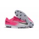 Nike Mercurial Vapor XI FG Nouvelles Chaussures de Foot Rose Blanc Noir