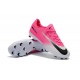 Nike Mercurial Vapor XI FG Nouvelles Chaussures de Foot Rose Blanc Noir
