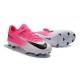 Nike Mercurial Vapor XI FG Nouvelles Chaussures de Foot Rose Blanc Noir