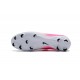 Nike Mercurial Vapor XI FG Nouvelles Chaussures de Foot Rose Blanc Noir