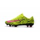 Nike Mercurial Vapor XI FG Nouvelles Chaussures de Foot Jaune Rose