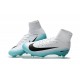 Nike Mercurial Superfly 5 FG ACC Nouvelles Chaussure de Foot Blanc Bleu Noir