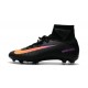 Nike Mercurial Superfly 5 FG ACC Nouvelles Chaussure de Foot Noir Orange