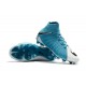Chaussures Nouvel Nike Hypervenom Phantom III DF FG Bleu Blanc