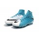 Chaussures Nouvel Nike Hypervenom Phantom III DF FG Bleu Blanc