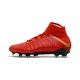 Chaussures Nouvel Nike Hypervenom Phantom III DF FG Rouge Or