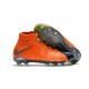 Chaussures Nouvel Nike Hypervenom Phantom III DF FG Orange Bleu