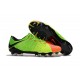 Nike Hypervenom Phantom 3 FG Crampons Football 2017 -Vert Orange