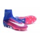 Nike Crampon Football 2017 Mercurial Superfly V FG Rose Bleu Blanc