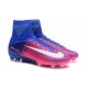 Nike Crampon Football 2017 Mercurial Superfly V FG Rose Bleu Blanc