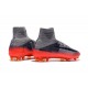 Nike Crampon Football 2017 Mercurial Superfly V FG - Gris Cool/ Hematite/ Loup