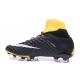 Crampons 2017 Nike Hypervenom Phantom III Dynamic Fit FG ACC Jaune Noir