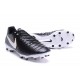 Chaussures de Football 2017 Nike Tiempo Legend VII FG ACC Noir Blanc
