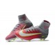 Nike Crampon Football 2017 Mercurial Superfly V FG Rose Gris Blanc