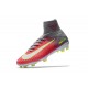 Nike Crampon Football 2017 Mercurial Superfly V FG Rose Gris Blanc