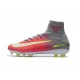 Nike Crampon Football 2017 Mercurial Superfly V FG Rose Gris Blanc