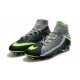 Crampons 2017 Nike Hypervenom Phantom III Dynamic Fit FG ACC Air Max Gris Noir