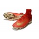 Nike Crampon Football 2017 Mercurial Superfly V CR7 FG Rouge Or