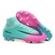 Nike Crampon Football 2017 Mercurial Superfly V FG Bleu Rose