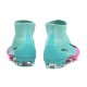 Nike Crampon Football 2017 Mercurial Superfly V FG Bleu Rose