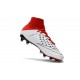 Chaussures Nouvel Nike Hypervenom Phantom III DF FG Rouge Blanc