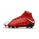 Chaussures Nouvel Nike Hypervenom Phantom III DF FG Rouge Blanc