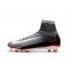 Chaussure de Foot Neuf Nike Mercurial Superfly 5 FG Noir Gris Blanc