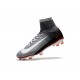 Chaussure de Foot Neuf Nike Mercurial Superfly 5 FG Noir Gris Blanc