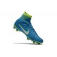 Chaussure de Foot Neuf Nike Mercurial Superfly 5 FG Neymar Bleu Blanc