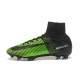 Chaussure de Foot Neuf Nike Mercurial Superfly 5 FG Vert Noir