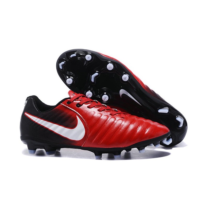 puntada Negligencia médica Prestador Chaussures de Football 2017 Nike Tiempo Legend VII FG ACC Rouge Blanc