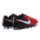 Chaussures de Football 2017 Nike Tiempo Legend VII FG ACC Rouge Blanc