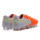 Chaussures de Football 2017 Nike Tiempo Legend VII FG ACC Orange Blanc