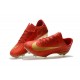 Nike Mercurial Vapor 11 FG 2017 Crampon Homme - CR7 Rouge Or