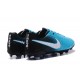 Chaussures de Football 2017 Nike Tiempo Legend VII FG ACC Bleu Noir Blanc