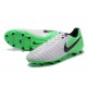 Nike Cuir Crampons Foot Tiempo Legend 7 FG Homme - Blanc Vert