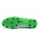 Nike Cuir Crampons Foot Tiempo Legend 7 FG Homme - Blanc Vert