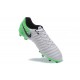 Nike Cuir Crampons Foot Tiempo Legend 7 FG Homme - Blanc Vert