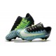 Nike Mercurial Vapor 11 FG 2017 Crampon Homme - Bleu Vert Noir