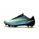 Nike Mercurial Vapor 11 FG 2017 Crampon Homme - Bleu Vert Noir