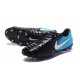 Nike Cuir Crampons Foot Tiempo Legend 7 FG Homme - Noir Bleu