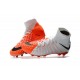 Nike Chaussures Hypervenom Phantom 3 DF FG Flyknit - Blanc Orange