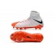 Nike Chaussures Hypervenom Phantom 3 DF FG Flyknit - Blanc Orange