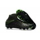 Nike Chaussures Hypervenom Phantom 3 DF FG Flyknit - Noir Vert