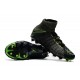 Nike Chaussures Hypervenom Phantom 3 DF FG Flyknit - Noir Vert