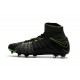 Nike Chaussures Hypervenom Phantom 3 DF FG Flyknit - Noir Vert